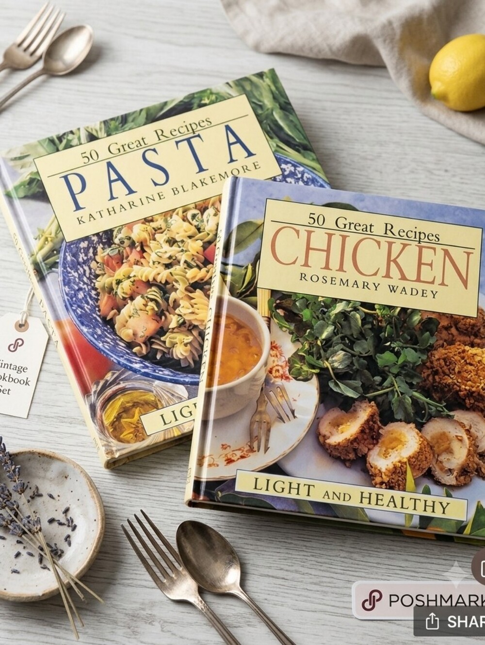 Light and Healthy" Cookbook Bundle (Chicken & Pasta)